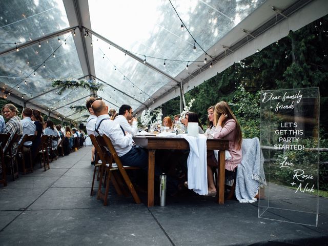 Nick and Rosie&apos;s wedding in Whistler, British Columbia 37