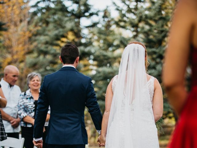 Dustin and Rebecca&apos;s wedding in Okotoks, Alberta 16