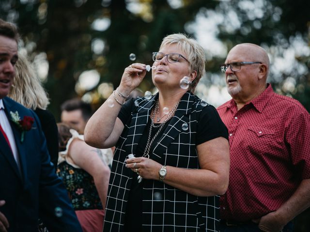 Dustin and Rebecca&apos;s wedding in Okotoks, Alberta 19