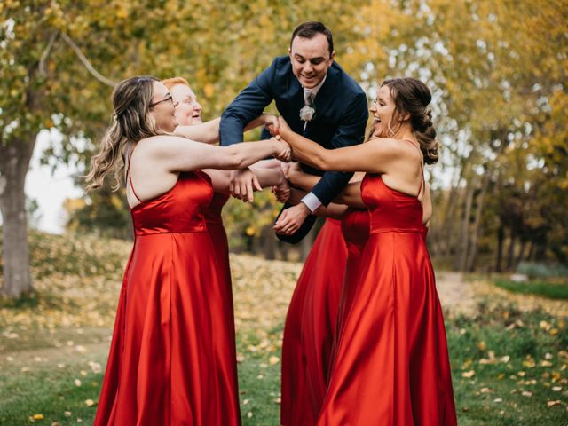 Dustin and Rebecca&apos;s wedding in Okotoks, Alberta 39