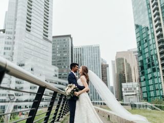 The wedding of Kylie and Kevan
