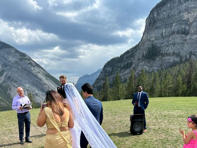 Evan  and Kate&apos;s wedding in Banff, Alberta 3