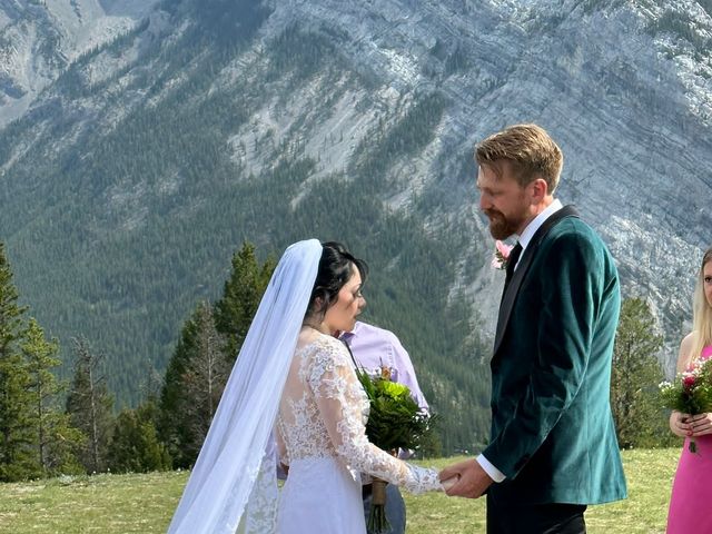 Evan  and Kate&apos;s wedding in Banff, Alberta 4