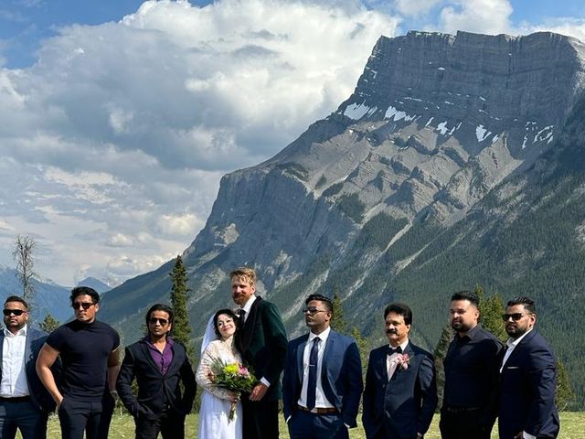 Evan  and Kate&apos;s wedding in Banff, Alberta 8