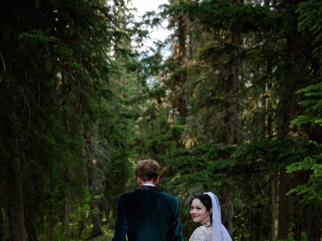 Evan  and Kate&apos;s wedding in Banff, Alberta 14