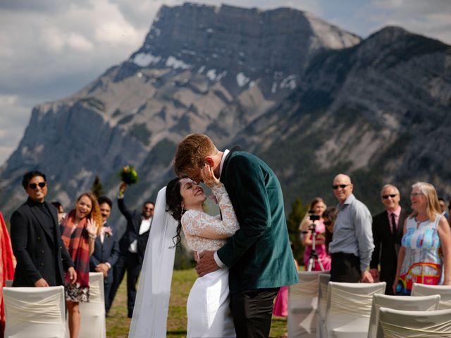 Evan  and Kate&apos;s wedding in Banff, Alberta 19