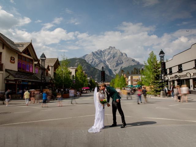 Evan  and Kate&apos;s wedding in Banff, Alberta 20