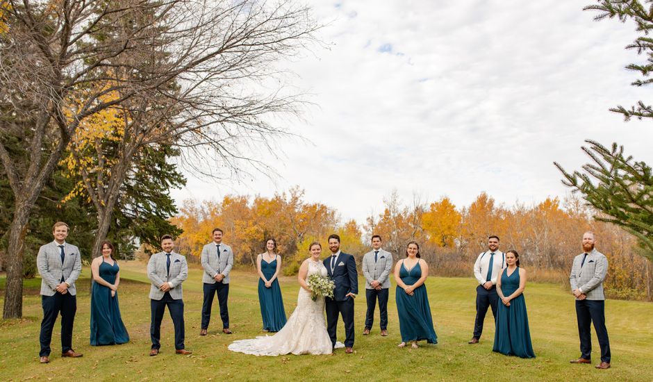 Justin  and Kaalyn 's wedding in Saskatoon, Saskatchewan