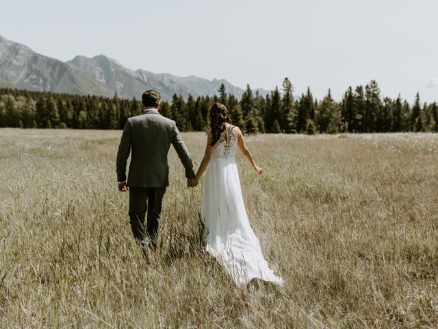 Travis and Emily&apos;s wedding in Banff, Alberta 24