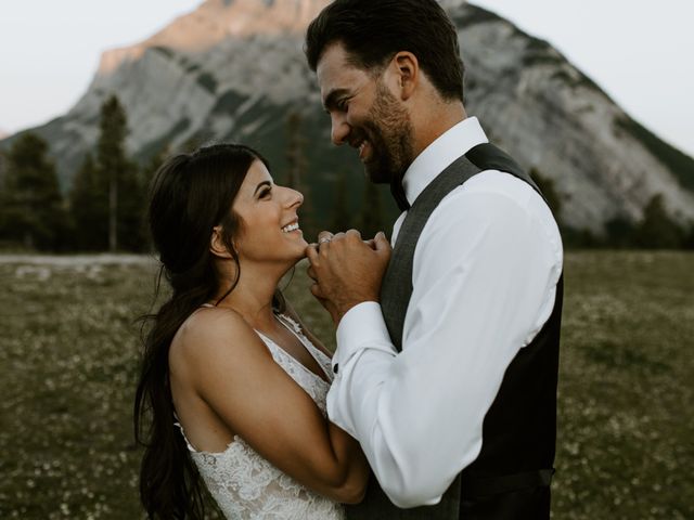 Travis and Emily&apos;s wedding in Banff, Alberta 2