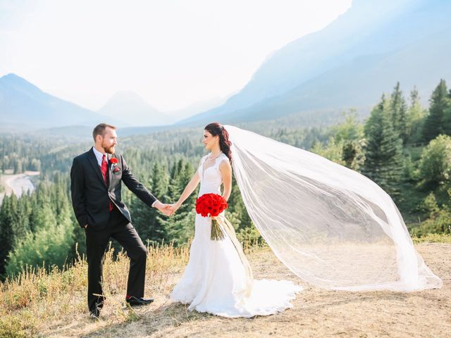 Michael  and Bethany &apos;s wedding in Kananaskis, Alberta 1