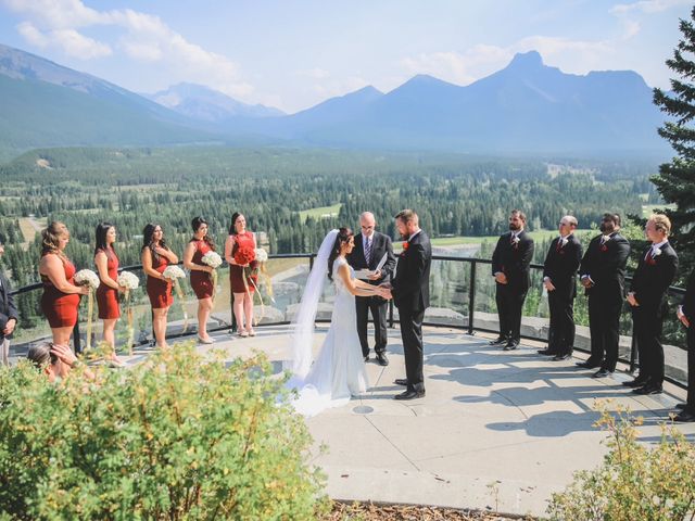 Michael  and Bethany &apos;s wedding in Kananaskis, Alberta 4