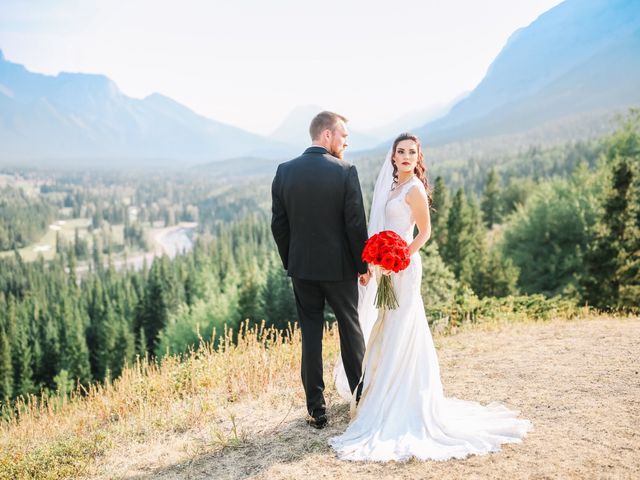 Michael  and Bethany &apos;s wedding in Kananaskis, Alberta 9