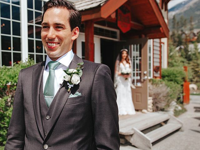 Sebastien and Cristina&apos;s wedding in Canmore, Alberta 18