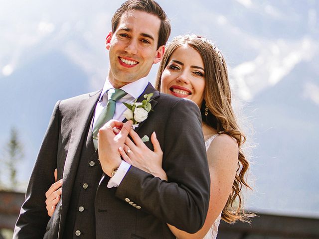 Sebastien and Cristina&apos;s wedding in Canmore, Alberta 25