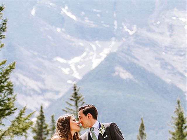 Sebastien and Cristina&apos;s wedding in Canmore, Alberta 27