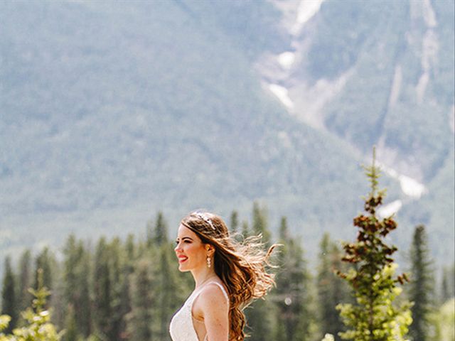 Sebastien and Cristina&apos;s wedding in Canmore, Alberta 29