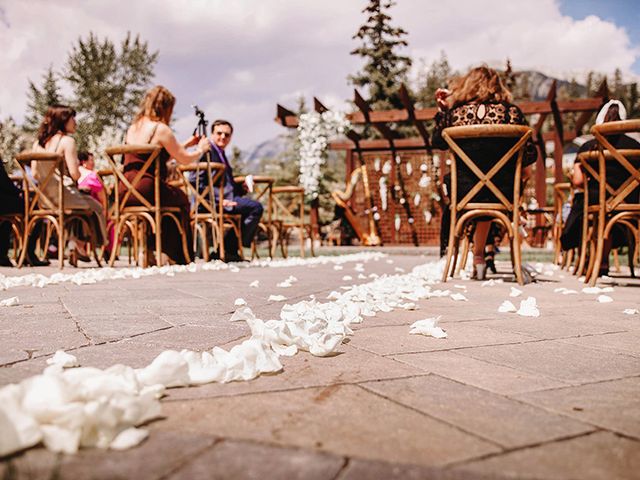 Sebastien and Cristina&apos;s wedding in Canmore, Alberta 32