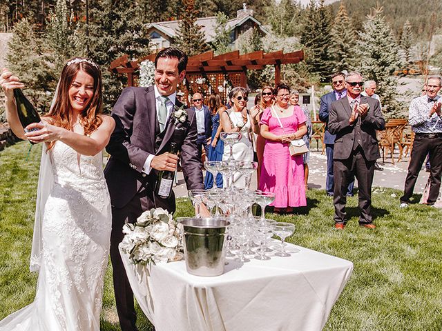 Sebastien and Cristina&apos;s wedding in Canmore, Alberta 44