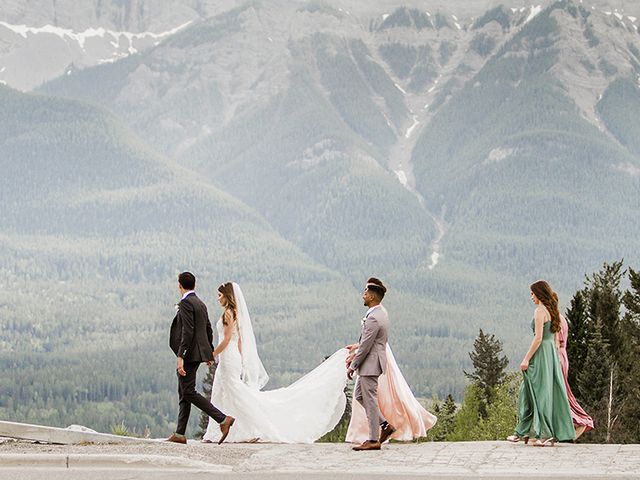 Sebastien and Cristina&apos;s wedding in Canmore, Alberta 47