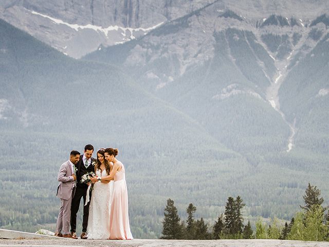 Sebastien and Cristina&apos;s wedding in Canmore, Alberta 49