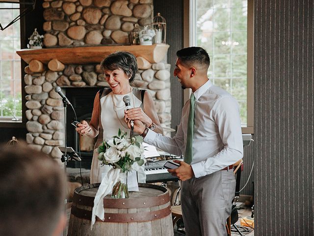 Sebastien and Cristina&apos;s wedding in Canmore, Alberta 54