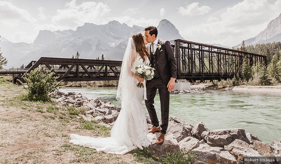 Sebastien and Cristina's wedding in Canmore, Alberta