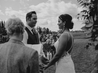 The wedding of Alanna and Dylan