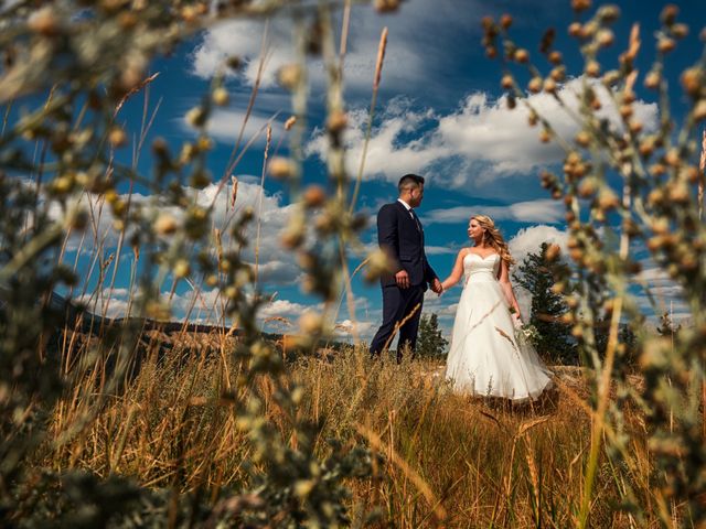 Dustin and Shannon&apos;s wedding in Jasper, Alberta 18