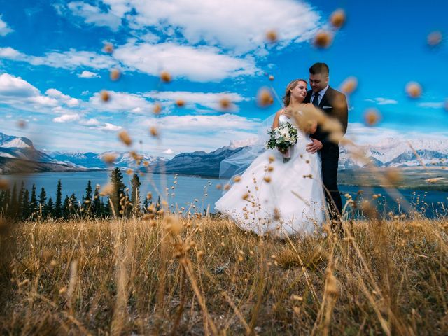 Dustin and Shannon&apos;s wedding in Jasper, Alberta 23