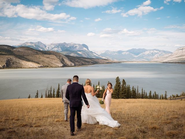 Dustin and Shannon&apos;s wedding in Jasper, Alberta 32