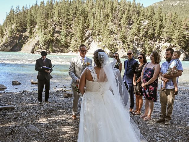 Jesse and Denise&apos;s wedding in Banff, Alberta 15