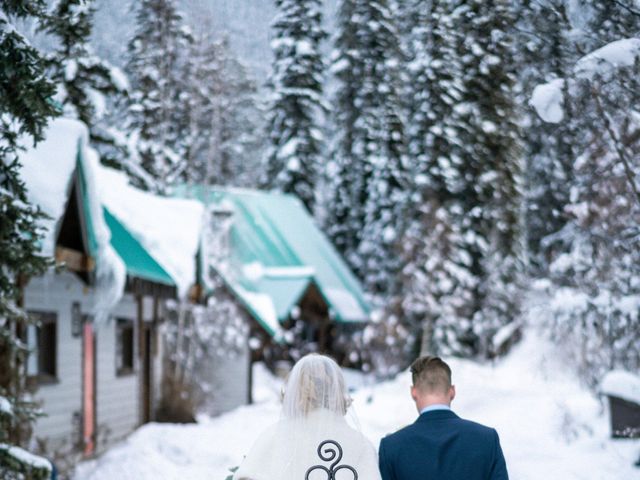 Michael and Joanna&apos;s wedding in Field, British Columbia 9