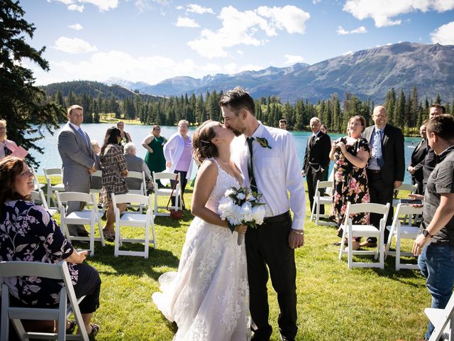 Justin and Angeline&apos;s wedding in Jasper, Alberta 4