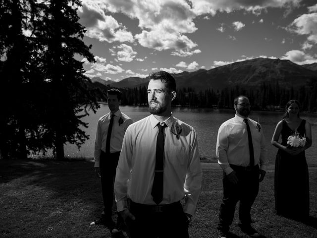 Justin and Angeline&apos;s wedding in Jasper, Alberta 7