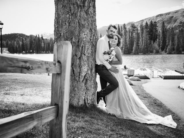 Justin and Angeline&apos;s wedding in Jasper, Alberta 8