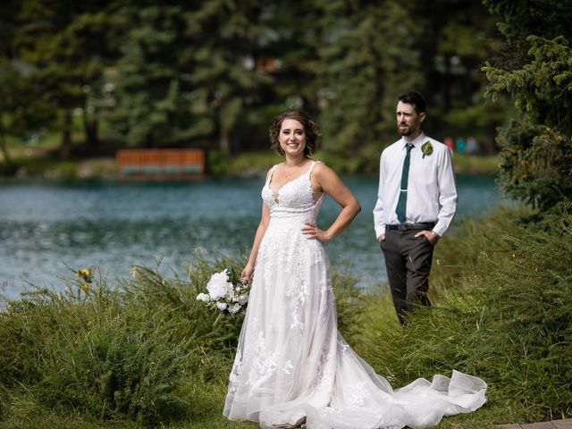 Justin and Angeline&apos;s wedding in Jasper, Alberta 10