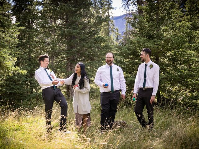 Justin and Angeline&apos;s wedding in Jasper, Alberta 13