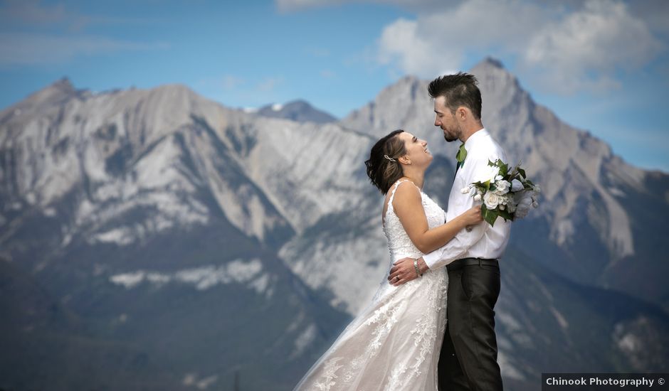 Justin and Angeline's wedding in Jasper, Alberta
