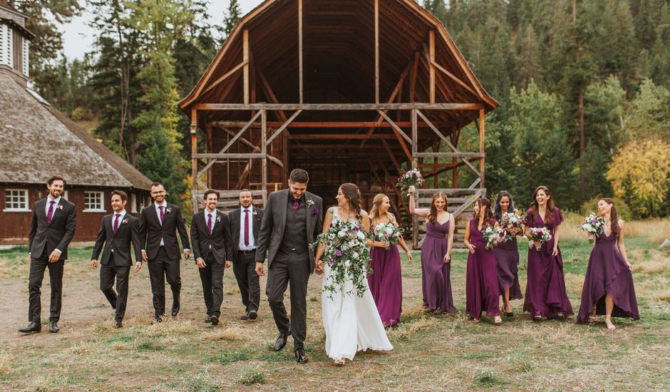 Justin and Kelly's wedding in Kelowna, British Columbia