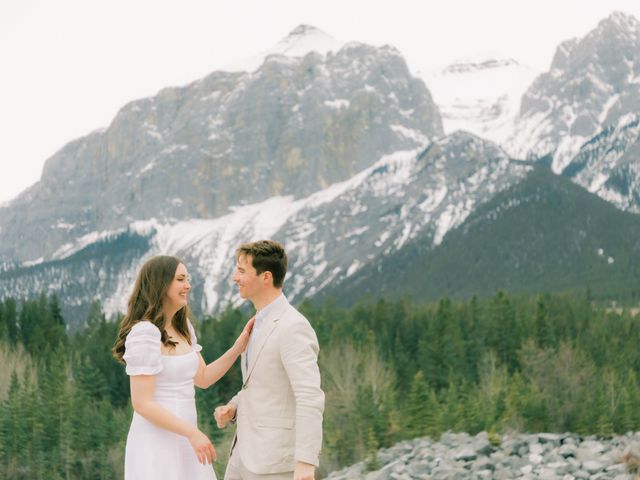 Andy and Natalie&apos;s wedding in Canmore, Alberta 7