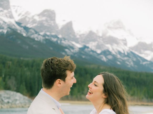 Andy and Natalie&apos;s wedding in Canmore, Alberta 1