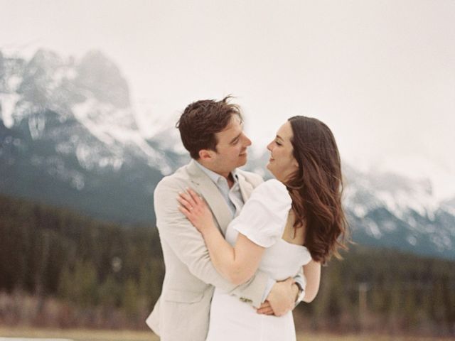 Andy and Natalie&apos;s wedding in Canmore, Alberta 18