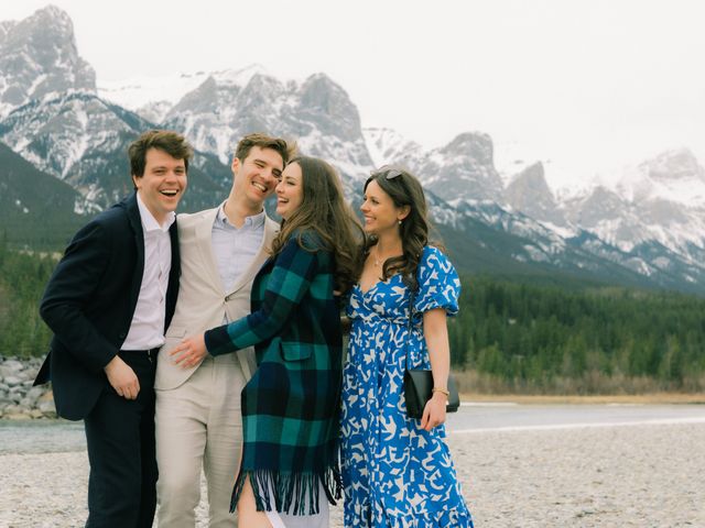 Andy and Natalie&apos;s wedding in Canmore, Alberta 19
