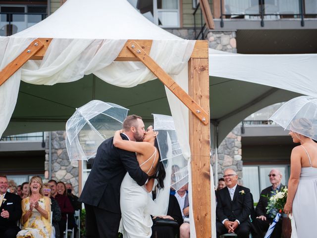 Blake and Gina&apos;s wedding in Parksville, British Columbia 12