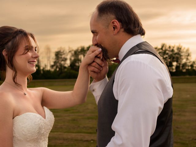 Mark and Nancy&apos;s wedding in Bentley, Alberta 7