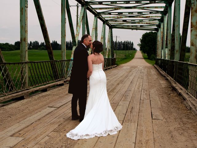 Mark and Nancy&apos;s wedding in Bentley, Alberta 13