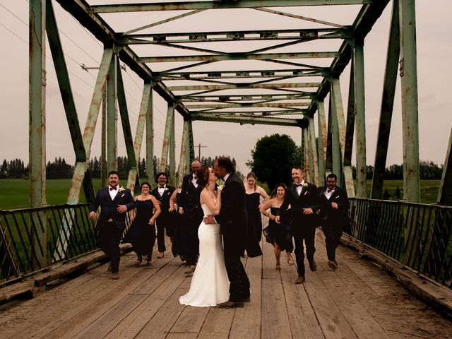 Mark and Nancy&apos;s wedding in Bentley, Alberta 21