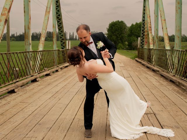 Mark and Nancy&apos;s wedding in Bentley, Alberta 24