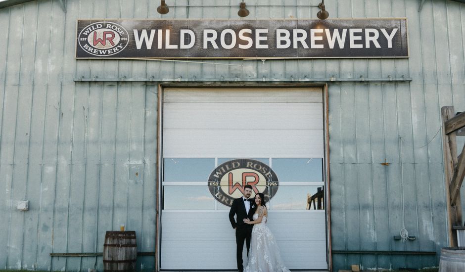 Brady  and Marissa 's wedding in Calgary, Alberta